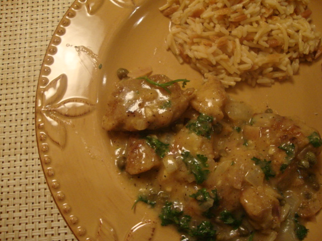 Seitan Piccata with White Wine and Capers -- Epicurean Vegan