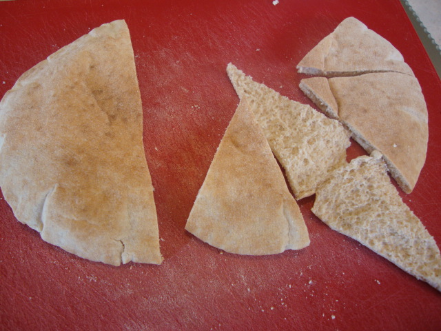 Pita Chips -- Epicurean Vegan