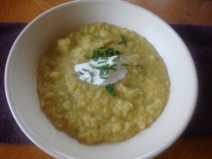 Potato-Leek Soup -- Epicurean Vegan