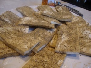 Honey-Glazed Tofu on Couscous -- Epicurean Vegan