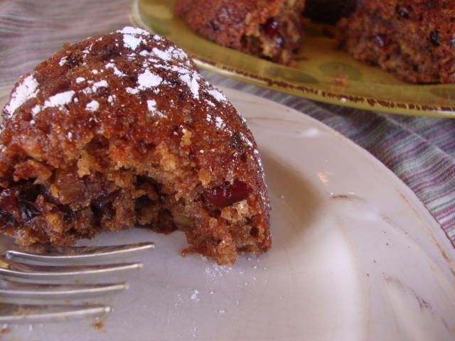 Cranberry Muffin-Bundt -- Epicurean Vegan