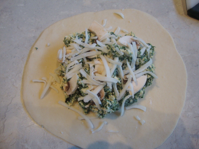 Spinach and Tofu Calzones -- Epicurean Vegan
