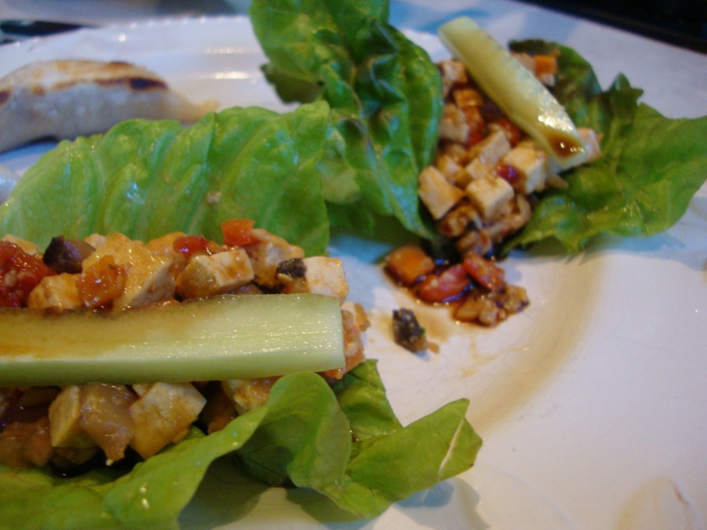 Asian-Inspired Lettuce Wraps -- Epicurean Vegan