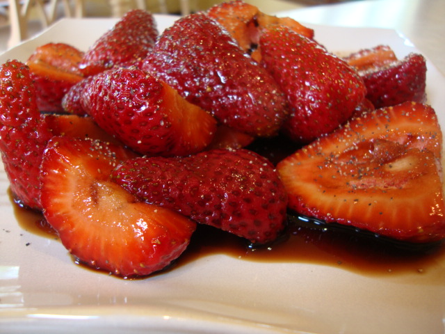 Balsamic Strawberries -- Epicurean Vegan