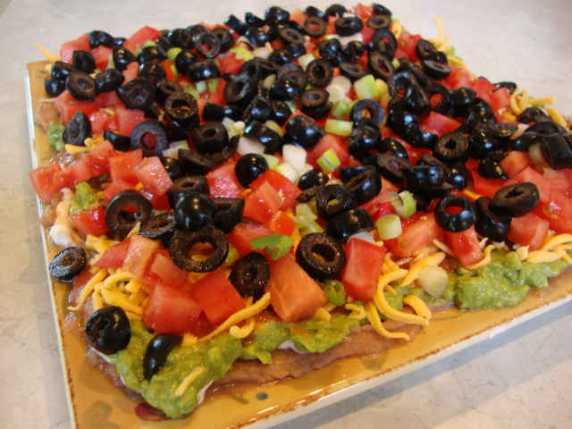 8-Layer Dip -- Epicurean Vegan