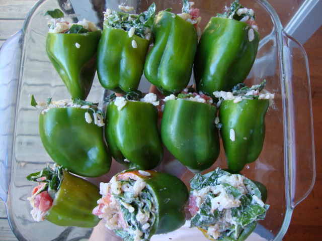 Stuffed Bell Peppers -- Epicurean Vegan
