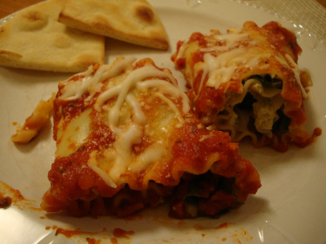 Lasagna Roll-ups -- Epicurean Vegan