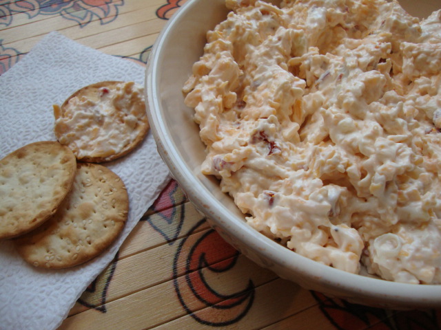 "Cheddar" and Sun-Dried Tomato Dip -- Epicurean Vegan