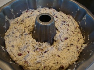 Lemon Poppy Seed and Cranberry Bread/Cake -- Epicurean Vegan