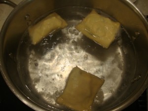 Spinach and Mushroom Ravioli -- Epicurean Vegan