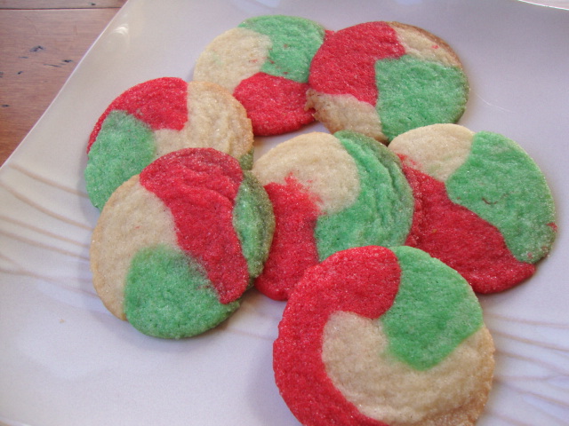 Swirled Mint Cookies -- Epicurean Vegan