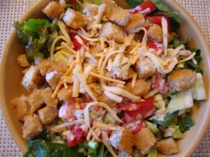 Crispy "Chicken" Salad