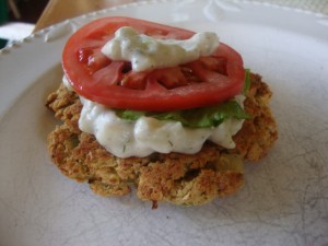 Falafel Burgers -- Epicurean Vegan