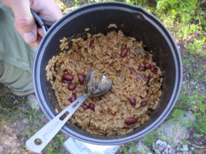 Quick Rice and Beans, Backpacking Made (Vegan) Easy -- Epicurean Vegan