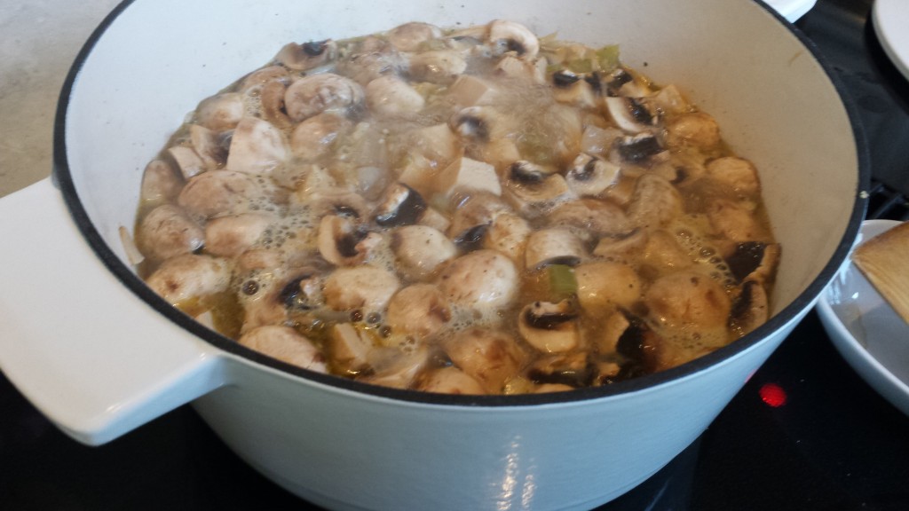 Creamy Chick'n and Mushroom Soup -- Epicurean Vegan