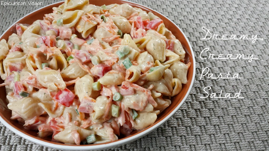 Dreamy, Creamy Pasta Salad -- Epicurean Vegan