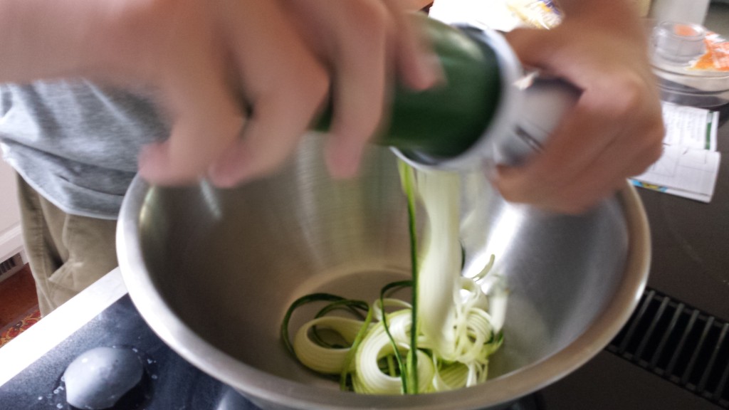 Zucchini Noodles with Pesto & Sun-dried Tomatoes -- Epicurean Vegan