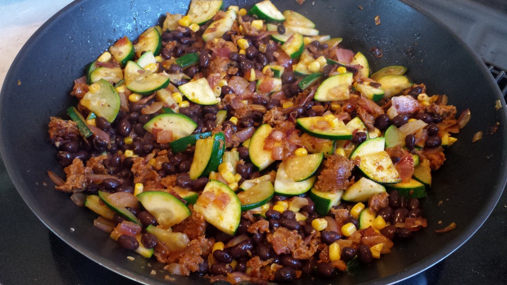 Black Bean and Field Roast Enchiladas with Roasted Red Pepper Cashew Sauce -- Epicurean Vegan