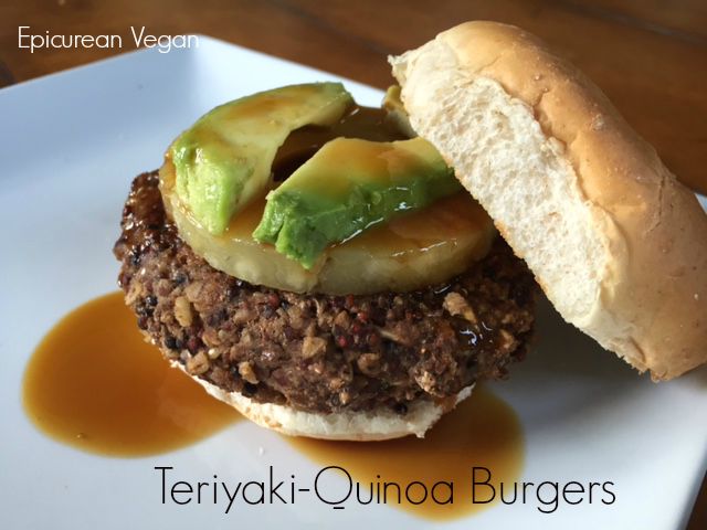 Teriyaki Quinoa Burgers