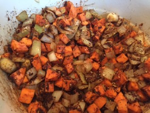 Sweet Potato-Black Bean Mole Stew -- Epicurean Vegan