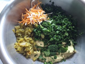 Baked Hummus and Spinach Dip -- Epicurean Vegan
